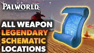 All Legendary Weapon Schematic Locations  How To Get Them [upl. by Gnaht752]