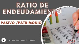 RATIO DE ENDEUDAMIENTO [upl. by Fredrika]