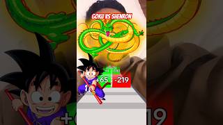 Goku vs Shenron dbs funny anime db goku [upl. by Nyledam]