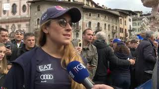 Goggia Brignone e Wierer al festival dello sport [upl. by Vallery]