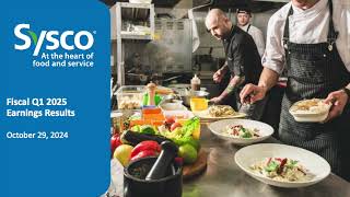 Sysco Corporation SYY Q1 2025 Earnings Presentation [upl. by Kistner]