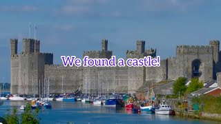 Let’s go find Caernarfon Castle in North Wales and drive around it [upl. by Maighdlin295]