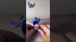 2002 Lilo and Stitch McDonalds Chomping Stitch Happy Meal Toy shorts mcdonalds [upl. by Thadeus443]