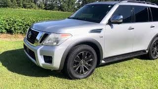 2018 Nissan Armada Platinum Edition  For Sale Tour at Quality Cars of Longs SC [upl. by Seth]