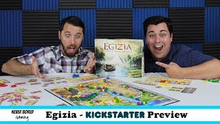 Egizia Shifting Sands  Kickstarter Preview [upl. by Adehsor]