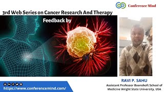 Excellent Feedback by Dr Ravi P Sahu regarding Cancer Research Webinar 2022 [upl. by Lucy]