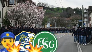 LUZERNER FANS TROTZ SPERRUNG MIT VON DER PARTIE [upl. by Nannarb]