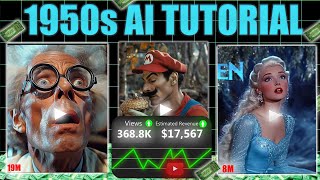 How to Create Viral 1950s Super Panavision 70 Ai Films – Full Tutorial [upl. by Boru453]