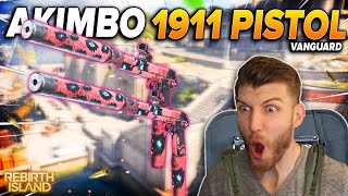 Using The Akimbo 1911 and Riot Shield On Rebirth Island Best Akimbo Class  Call of DutyWarzone [upl. by Vanhomrigh]