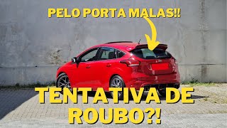 Tentaram roubar o Red  Trocando o botão do porta malas Focus 2016 [upl. by Jennette]