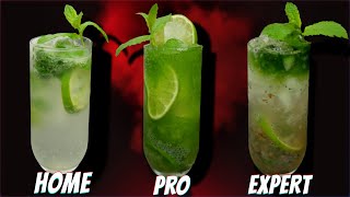 THE BEST MOJITO  3 DIFFERENT WAYS [upl. by Bryce]