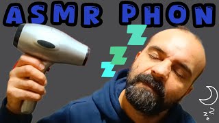 335 HAIR DRYER asciugacapelli 🧡💤✨ Suono phon ASMR 🤍✨♻️ relaxing movement fall esleep 💚✨ HD SOUND 💜✨ [upl. by Hctim]