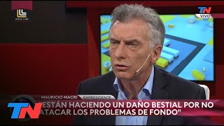 quotLo único que hizo Massa es patear la pelota para adelantequot Mauricio Macri en DESDE EL LLANO [upl. by Zsolway220]