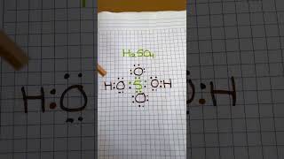 Estructura de Lewis del ácido sulfúrico [upl. by Nirol]
