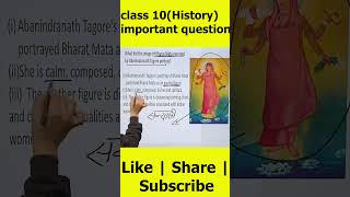 Class 10History Most important questions  studywithsharda history nationalism class10 [upl. by Aisela]