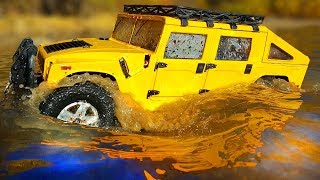 RC Hummer H1 Axial SCX10 River SPA — RC Extreme Pictures [upl. by Mike]