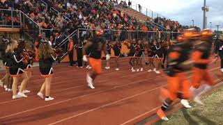 Belleville sprints onto the field before showdown vs Fordson [upl. by Dorothi836]