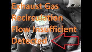 Causes and Fixes Exhaust Gas Recirculation Flow Insufficient Detected OBDII codes P0400 to P0408 [upl. by Grimaud]