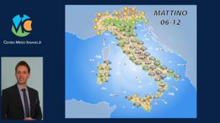 Previsioni meteo Italia 24 Gennaio 2017 [upl. by Pelage]