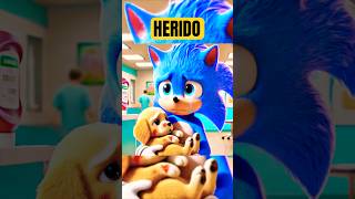 Sonic Salva A Un Perro Herido 😢 comedia sonic [upl. by Mila]