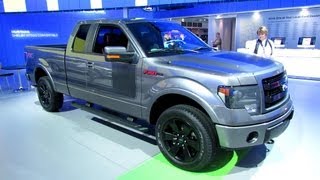 2013 Ford F150 FX4 Supercab  Exterior and Interior Walkaround  2013 Detroit Auto Show [upl. by Anihsak946]