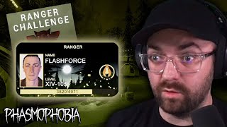 Nightmare At Maple Lodge For The RANGER CHALLENGE  Phasmophobia [upl. by Yeroc955]