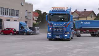 4KScania R730 V8 med automat kasett 8 okt 2024 [upl. by Ynnej]