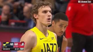 Lauri Markkanen vs Trail Blazers  PlayByPlay Highlights  20231122 [upl. by Grose]