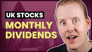 5 Monthly Dividend Stocks UK For Passive Income [upl. by Mosera]