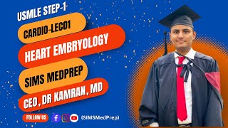 Heart Embryology amp Fetal Circulation  USMLE First Aid Complete Lec01 [upl. by Seroled]