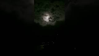 Moon Magic A Stunning Nighttime View 🌕 ytshorts shorts raatein [upl. by Anytsyrk547]