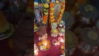 लक्ष्मी पूजन happy diwali chandrapatale family solapur recipe youtubeshorts [upl. by Airamas]