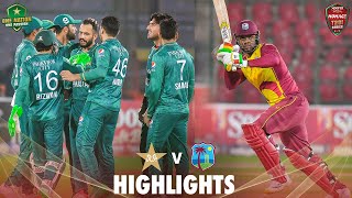 Short Highlights  Pakistan vs West Indies  1st T20I 2021  PCB  MK1T [upl. by Nivag]