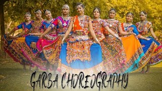 Garba Choreography  Dholida Dhol Re Vagad  Dance pathshala loveforgarba [upl. by Leontyne967]