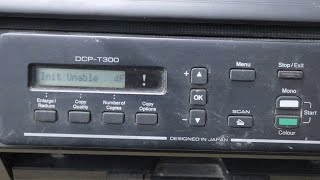 Unable to Print 4F error in Brother printer FIX  FULL VIDEO  Printhead problem [upl. by Dranyer]