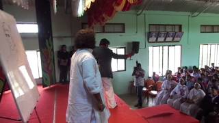 Actor Jayan in Cartoonist JITHESHJI SHOW glimpses of his SPEED CARTOON STAGE SHOW VaRaYaRaNgU [upl. by Nilrev]