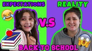 EXPECTATIONS vs REALITY BACK to SCHOOL The TOYTASTIC Sisters FUNNY KIDS SKIT [upl. by Clarine933]