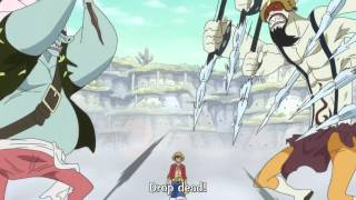 One Piece Luffy kicks Hody Hordy Jones EPISODE 557 FULL HD [upl. by Evelyn706]