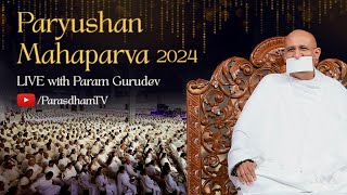 Paryushan 2024 Most Awaited Jain Festival LIVE with Param Gurudev Shree Namramuni Maharaj Saheb [upl. by Tarrsus]