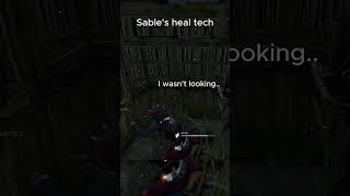 Dead by daylight  new way to heal in dbd  Sable gameplay [upl. by Gloriana]