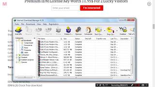 HOW TO GET IDM SERIAL KEY CRACK FOR FREE [upl. by Ggerc]