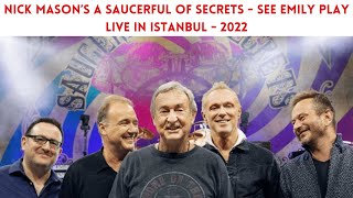 Nick Masons A Saucerful od Secets  See Emily Play  Live in Istanbul  2022 [upl. by Ydasahc]