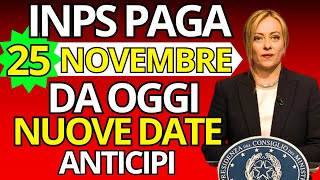 Pagamenti INPS Novembre Date ADI NASpI Assegno Unico e Bonus 100€ Natale [upl. by Sorensen240]