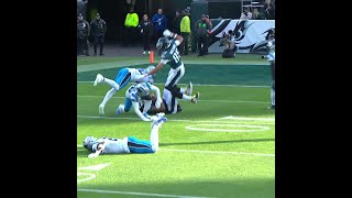 Jalen Hurts rushes for a 35yard Gain vs Carolina Panthers [upl. by Charteris]