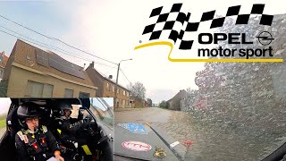 Short rally Moorslede 2024 Onboard  Opel Ascona A  SS 2 Dadizele [upl. by Orlosky]