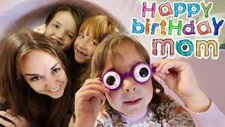 JENNYs SURPRiSE BiRTHDAY Family Party in a Fort and Disneyland stories with Adley Niko amp Navey [upl. by Helmut]