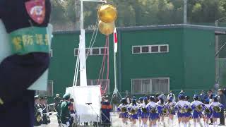 成田市 出初式 2024 消防音楽隊と成田高等学校付属小学校ダンスクラブによる合同演技 [upl. by Omer]