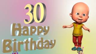 Lustiges Geburtstags Video Alter 30 Jahre Happy Birthday to you 30 [upl. by Tamra]