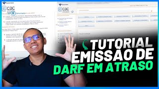 COMO EMITIR DARF DA DCTFWEB EM ATRASO  Regularização de Débitos  Aviso de Cobrança [upl. by Aicina]