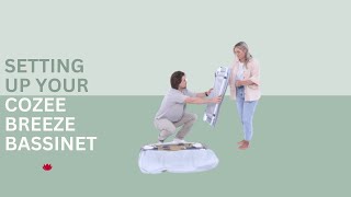 🇭🇲 Setting Up Your CoZee Breeze Bassinet [upl. by Hsemin]